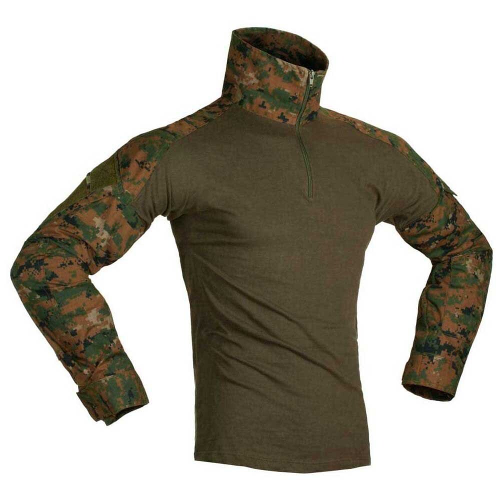 

Лонгслив Invadergear Combat, зеленый