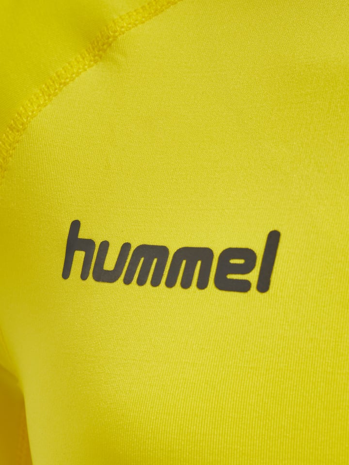 Футболка Hummel Hml Kids в ярко-желтом цвете Hummel — фото 2