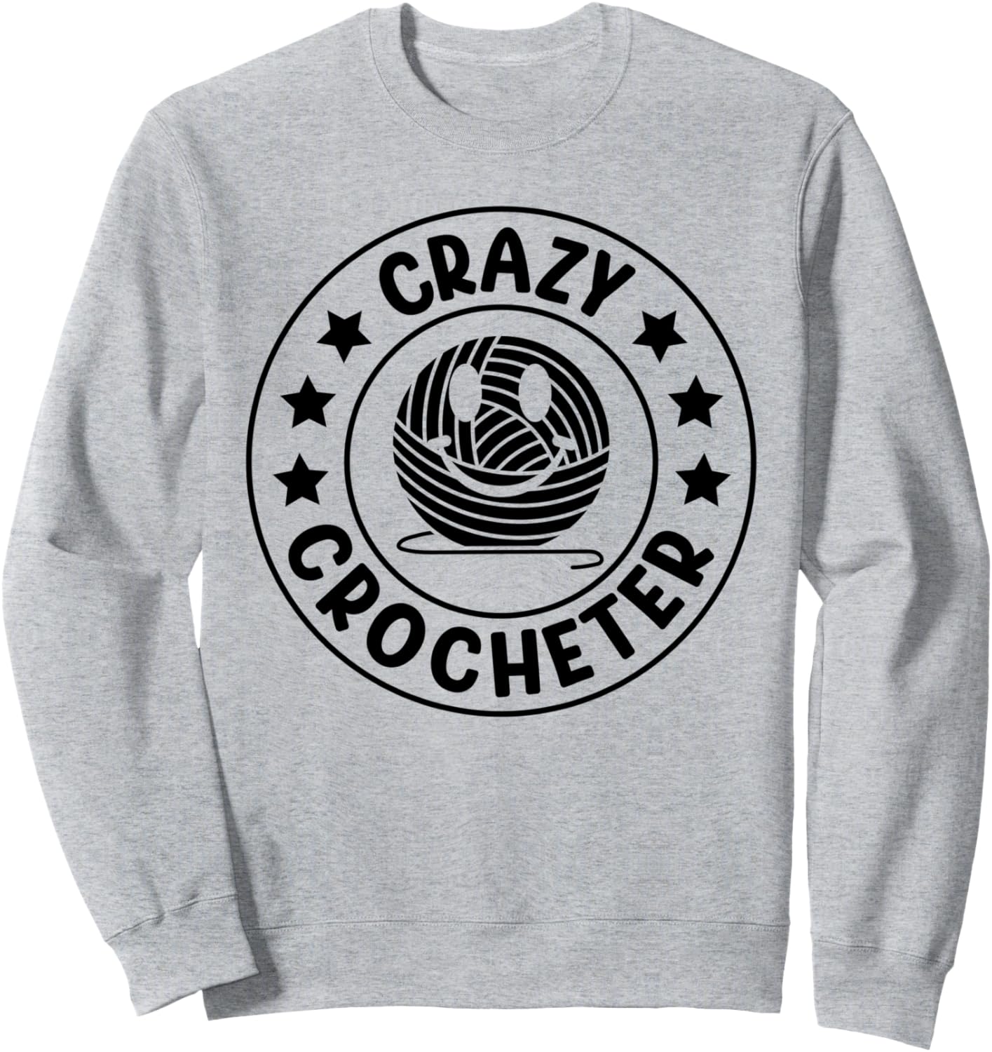 

Идеи для вязания крючком - необычная толстовка, связанная крючком Funny Crochet Ideas, серый