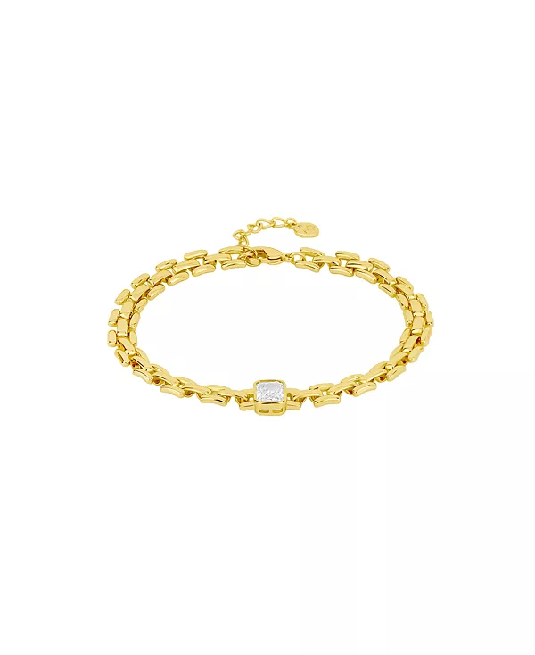 

Браслет для часов с кубическим цирконием And Now This, gold