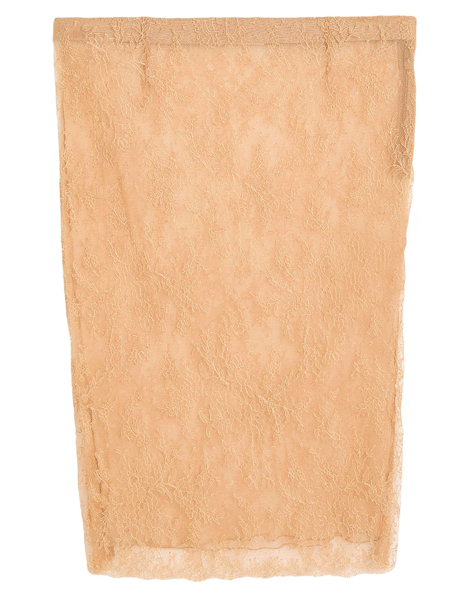 

Юбка миди Saint Laurent, песочный