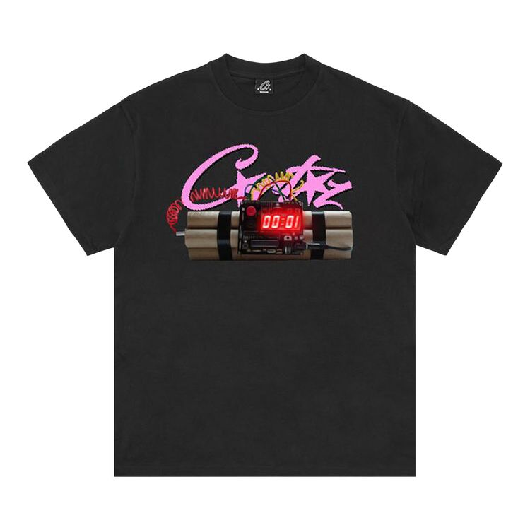 

Футболка Corteiz No Time 4 Luv Tee 'Black', черный