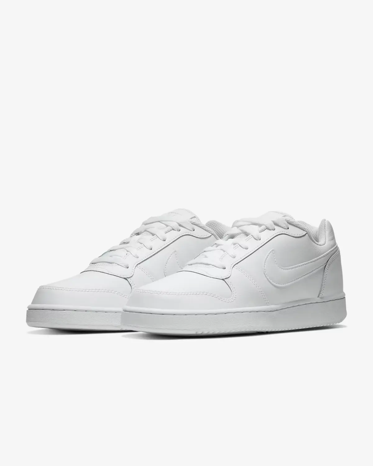 Кроссовки Nike Ebernon Low женские белые кожаные — фото 4