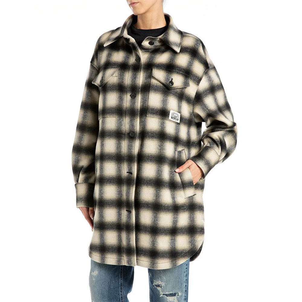 

Пальто Replay W7916.000.52804, бежевый