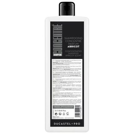 

Концентрированный шампунь с абрикосом Duc 1 л Ducastel