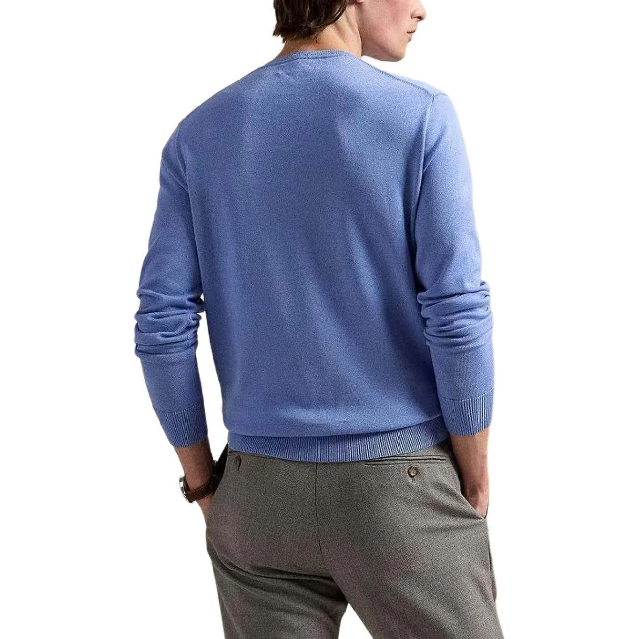 SS25 Knitwear мужская Polo Ralph Lauren, синий — фото 4