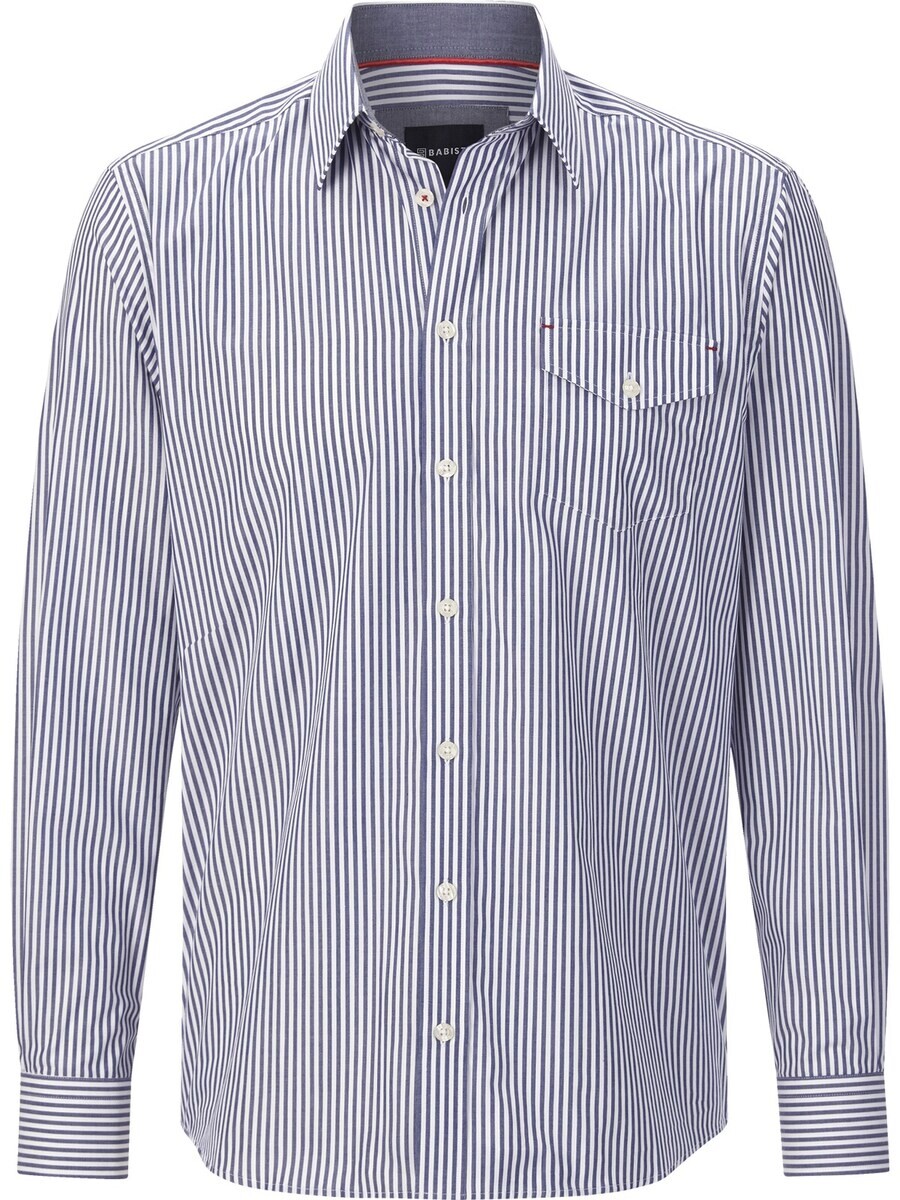 

Повседневная рубашка BABISTA Regular fit Button Up Shirt Marinari, синий