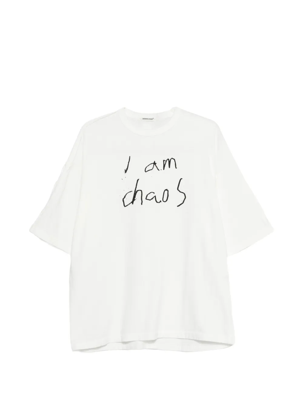 

Футболка с круглым вырезом Undercover, белый