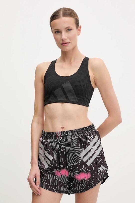 

Спортивный бюстгальтер Powerimpact Hiit Adidas Performance, черный