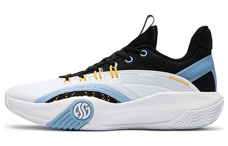 

Баскетбольные кроссовки Basketball Shoes Men Low-Top 361°, белый/черный