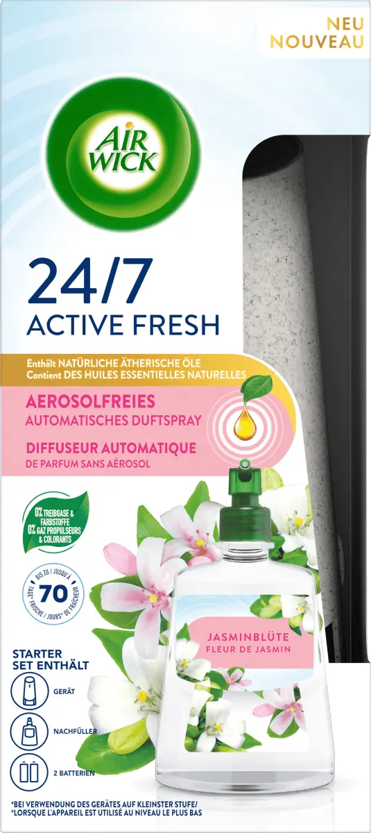 

Освежитель воздуха Active Fresh Jasmin 1 шт. AirWick