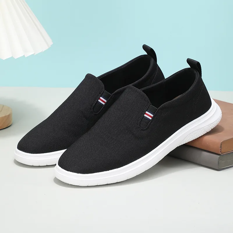 TAIHEYUAN Мужские повседневные туфли low top черные/хаки — фото 3