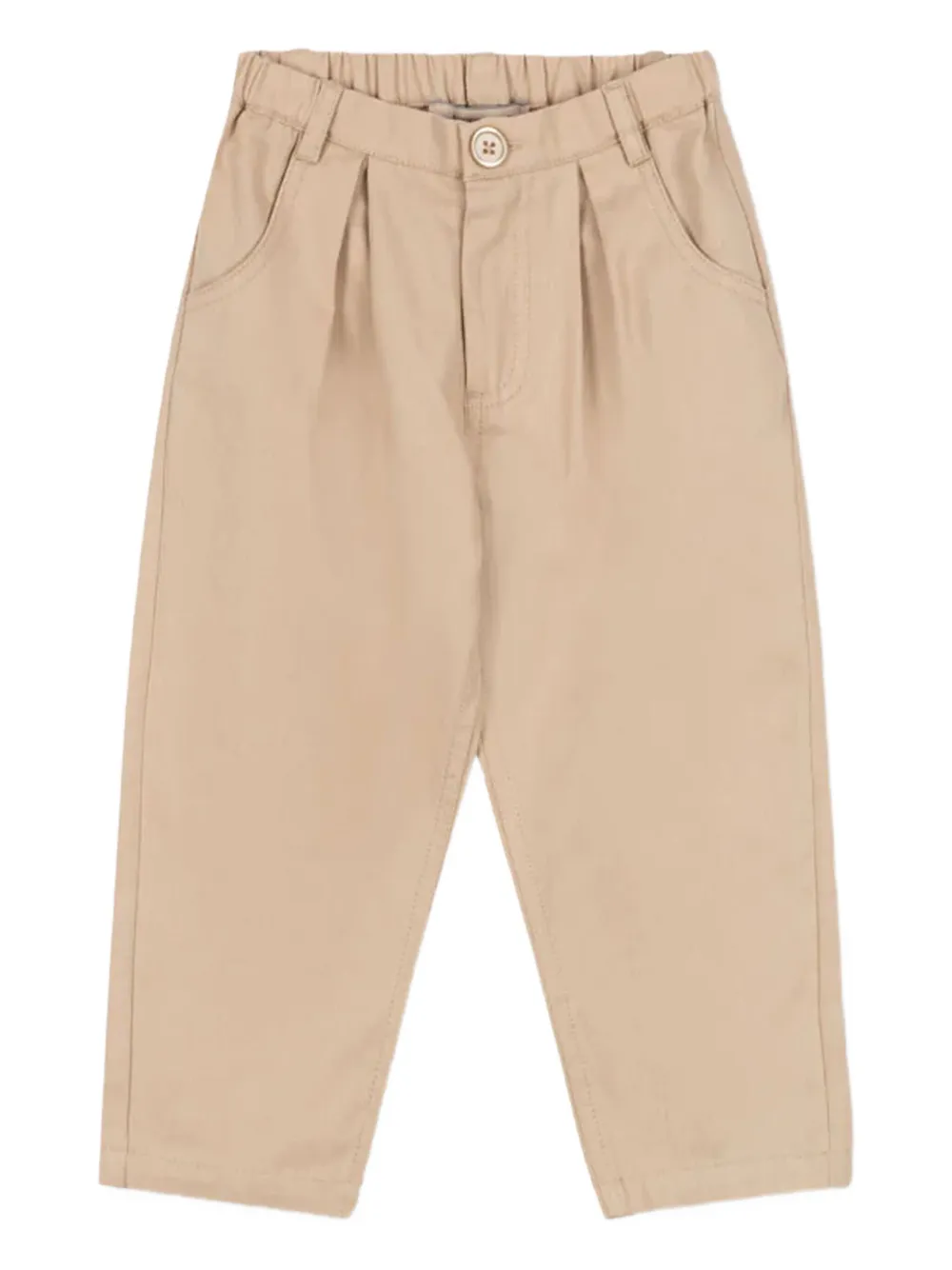 

Брюки Frankie с защипами Konges Sløjd, светло-коричневый