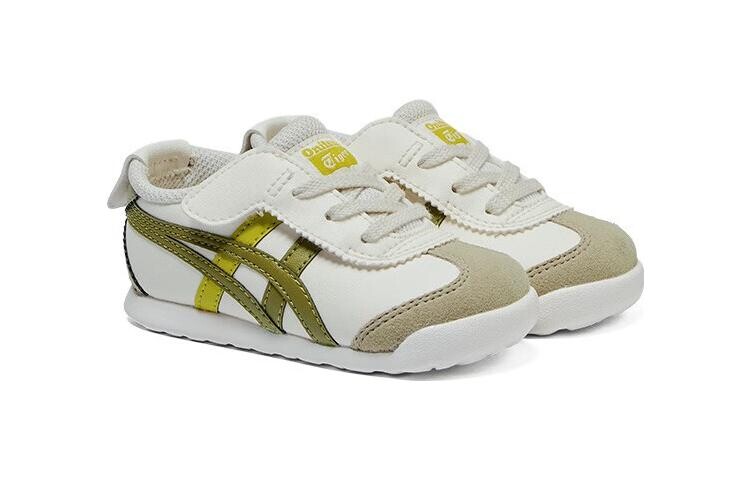 Кроссовки Onitsuka Tiger MEXICO 66 Toddler Shoes TD Low-top Beige/brown, коричневый — фото 2