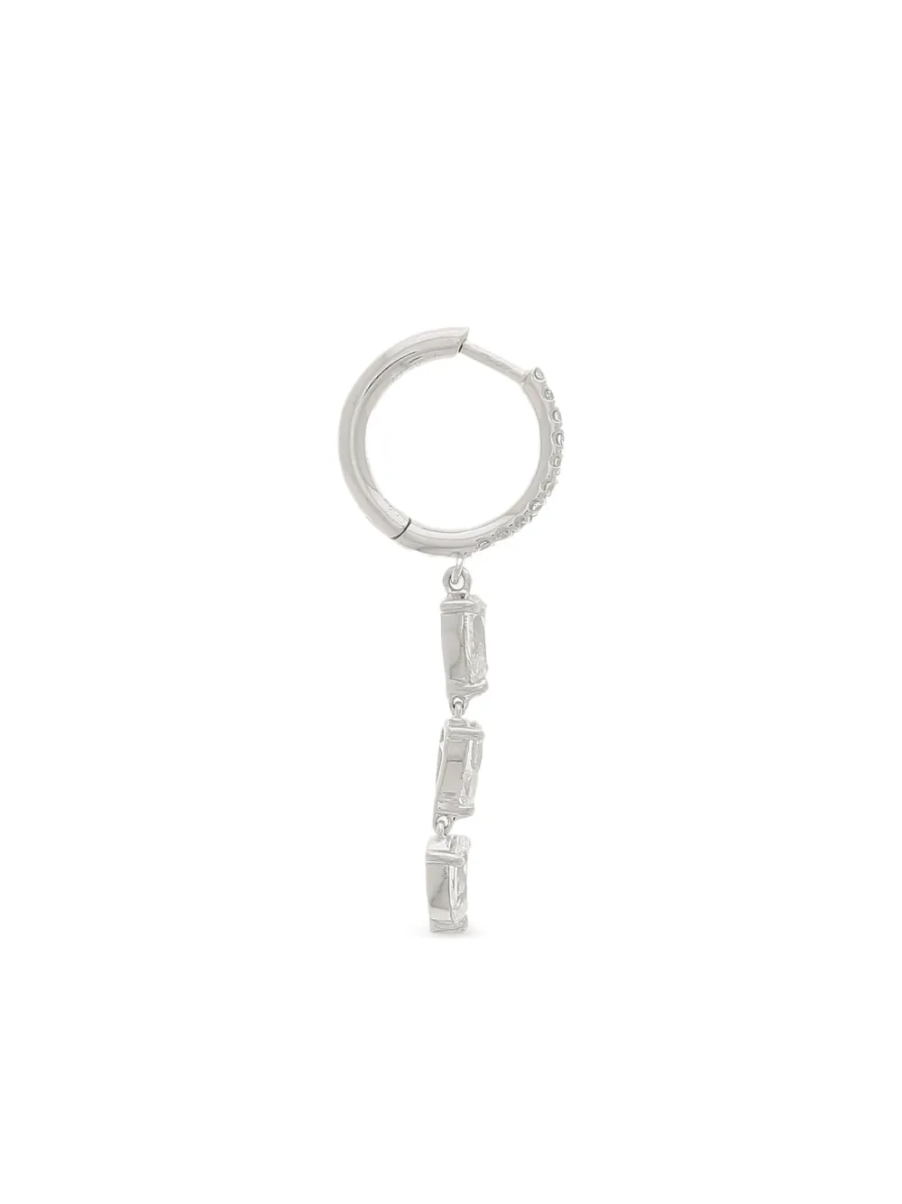 

Серьги-подвески из белого золота с бриллиантами Stone Fine Jewelry, серебяный
