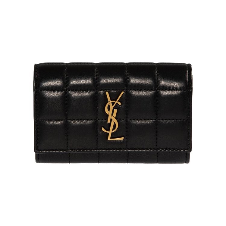 

Картхолдер Saint Laurent Compact Card Case, черный