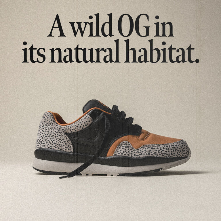 

Кроссовки air safari og Nike, черный