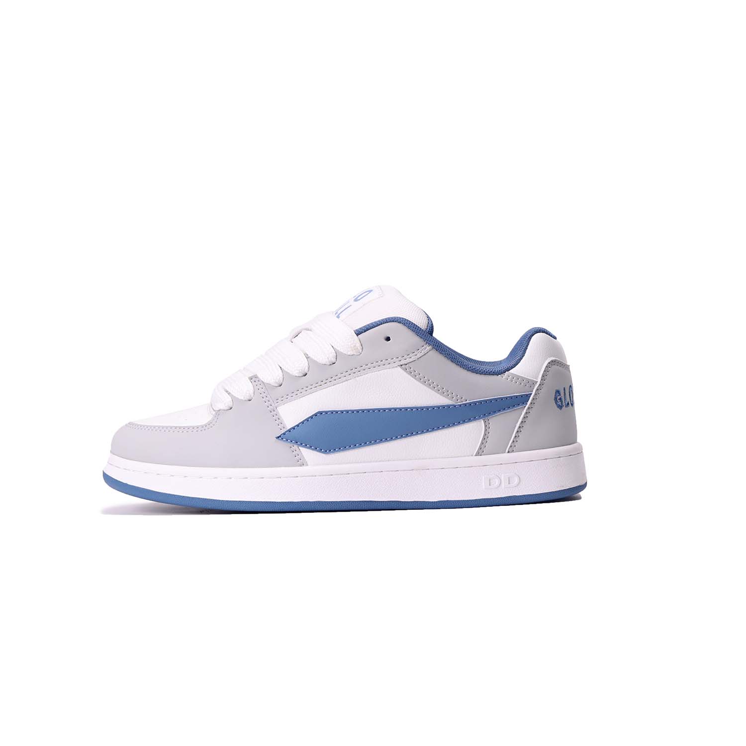 

Кроссовки GLO BULL Skateboarding Shoes Unisex Low-top Blue, серый/синий