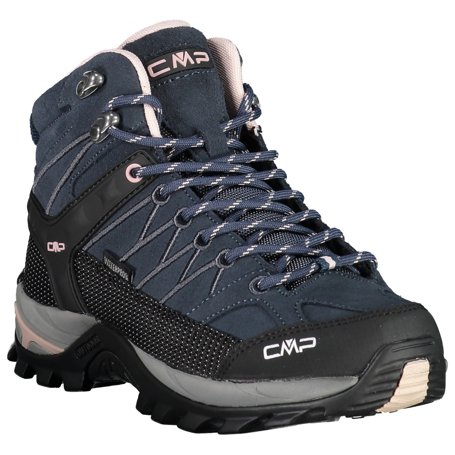 Ботинки для прогулки Cmp Women's Rigel Mid Trekking Shoes Waterproof, цвет Mineral Green — фото 2