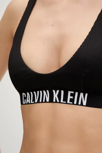 Купальник раздельный бюстгальтер Calvin Klein, черный — фото 4