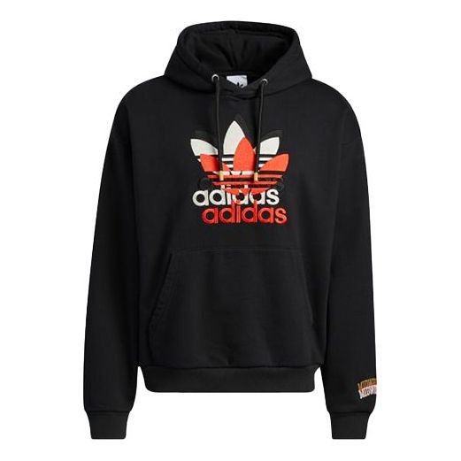 

Толстовка men's originals casual sports long sleeves black Adidas, черный