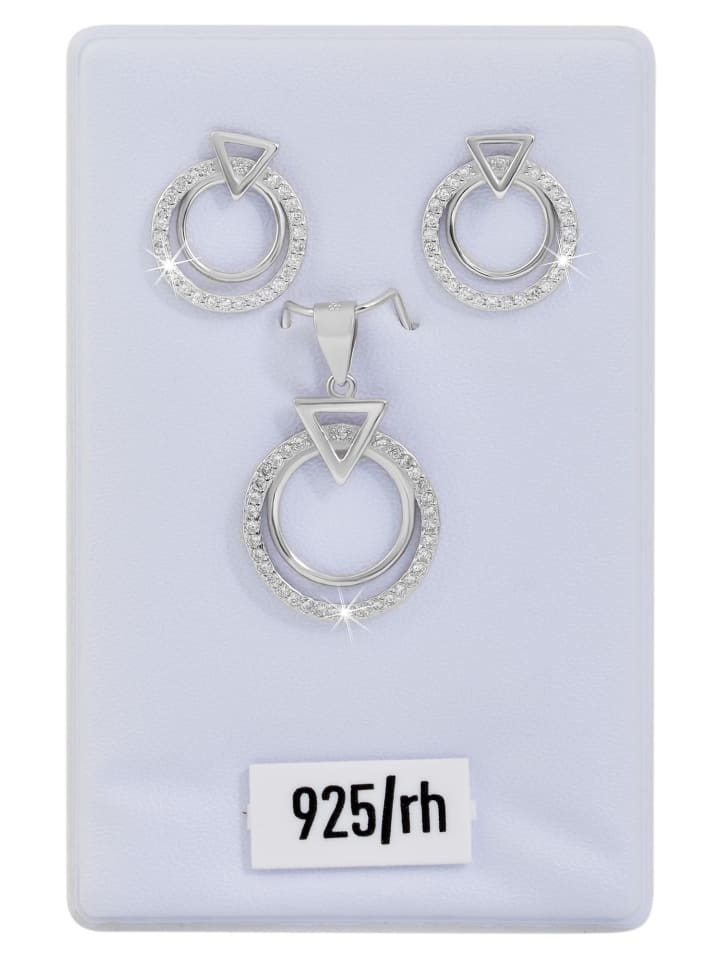 

Adeliás Женский кулон - кулон из серебра 925 пробы с кубическим цирконием в серебряной оправе