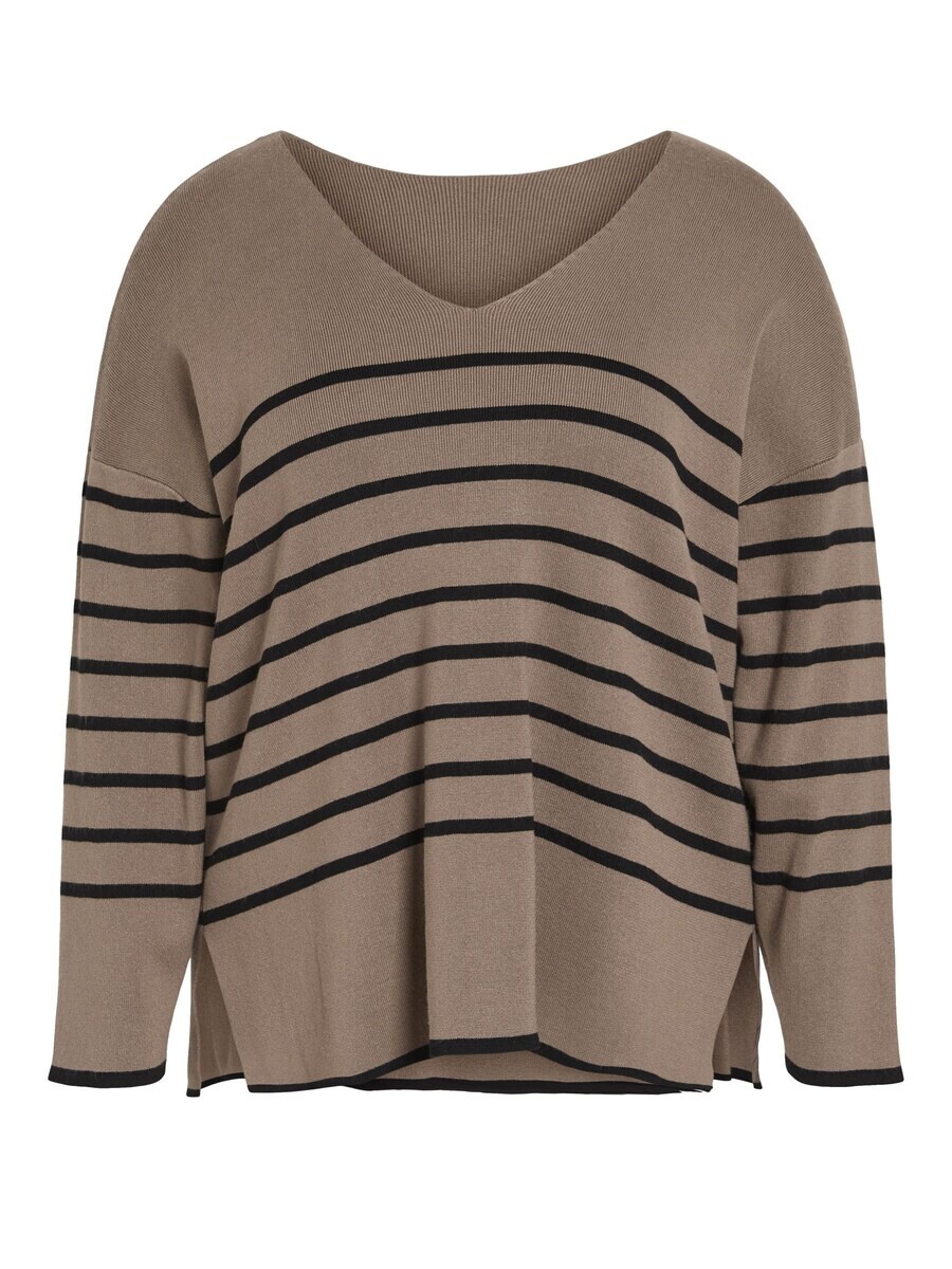

Тонкий вязаный свитер EVOKED Sweater, бежевый