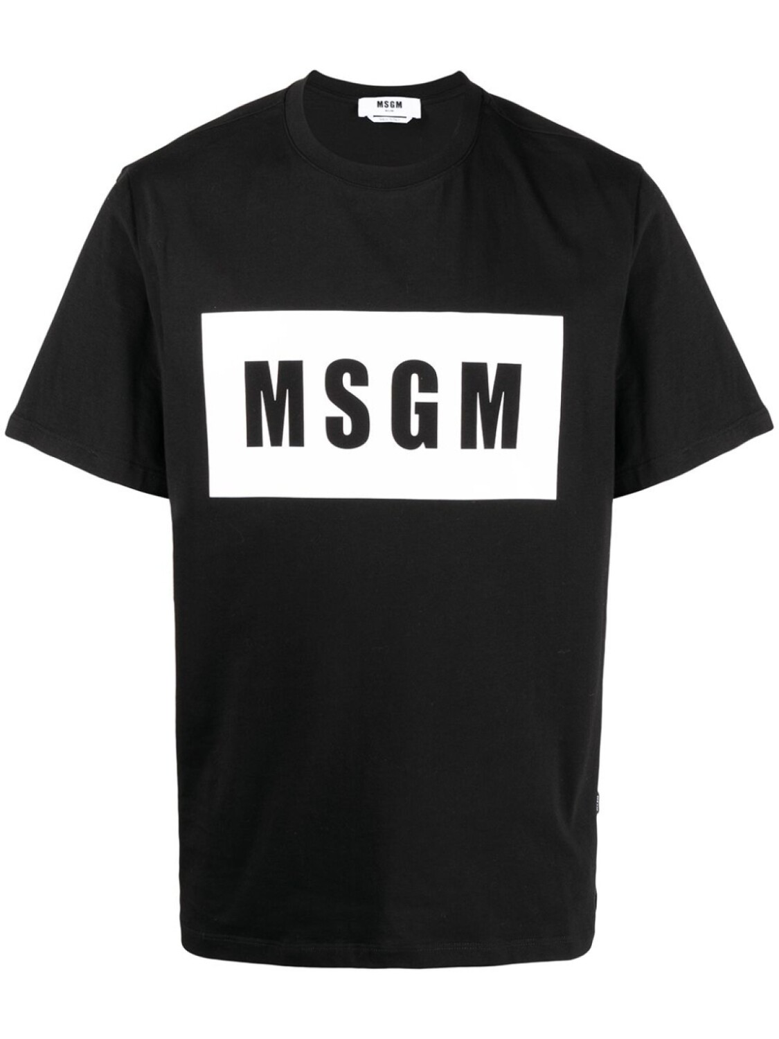 

MSGM футболка с логотипом, черный