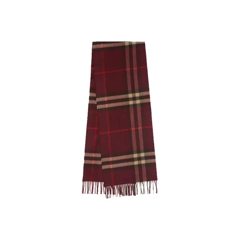

Burberry Вязаный шарф унисекс, Burgundy