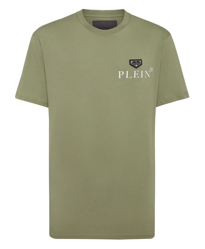 

Футболка с короткими рукавами и круглым вырезом Philipp Plein, зеленый