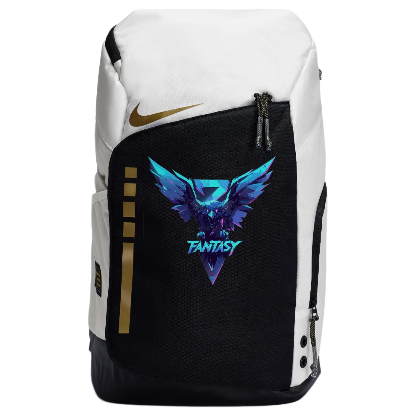 

Nike Тканевый рюкзак унисекс черный белый, Glacial Hawk