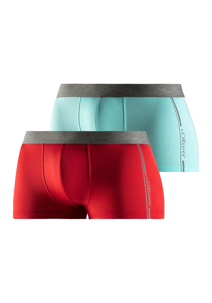 

Трусы s.Oliver Boxer shorts, цвет aqua/red