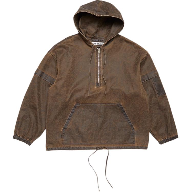 

Acne Studios Худи на шнурке, Brown