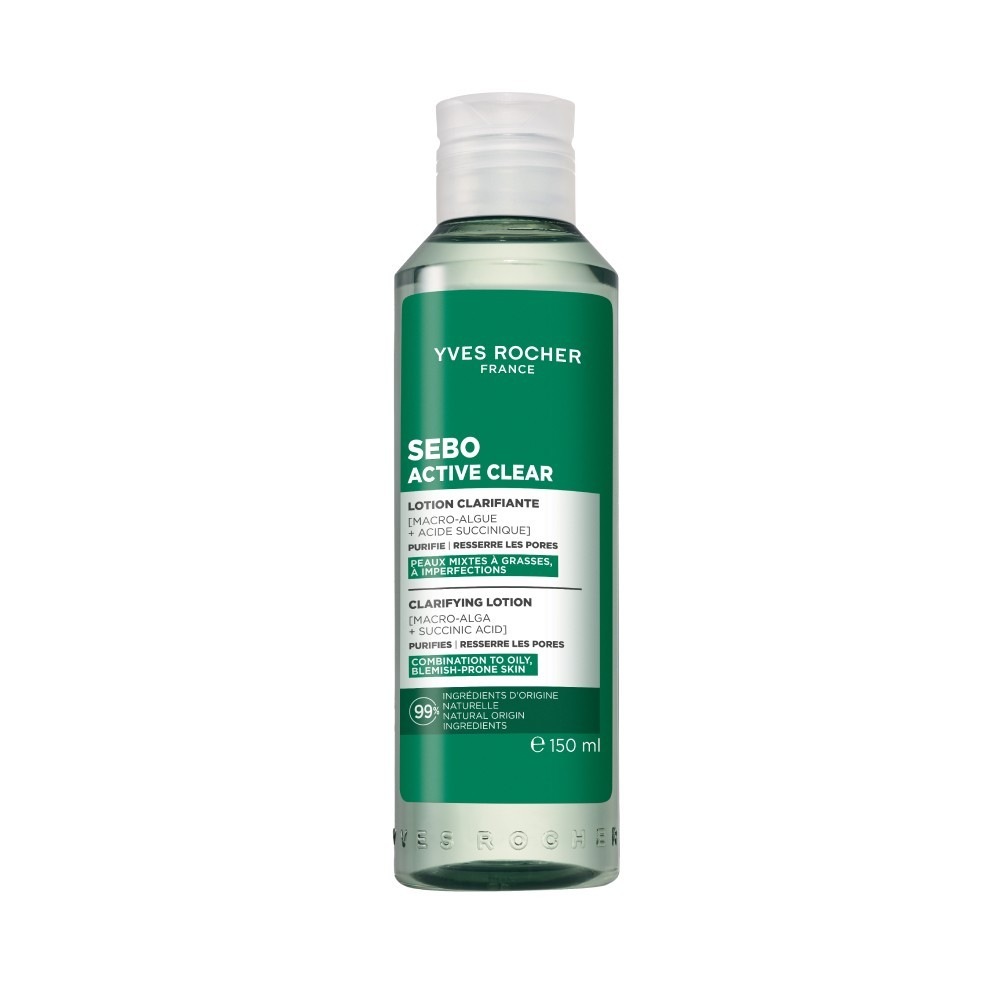 

Лосьон для лица sebo active clear Yves Rocher, объем 150 мл