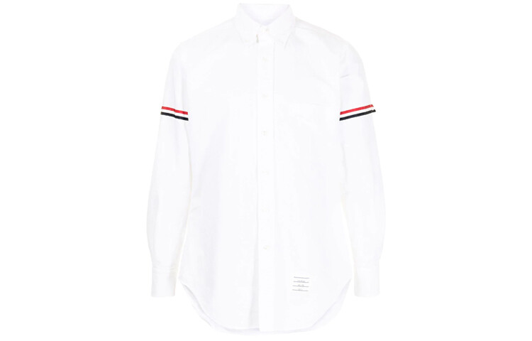 

THOM BROWNE Мужская рубашка, Белый