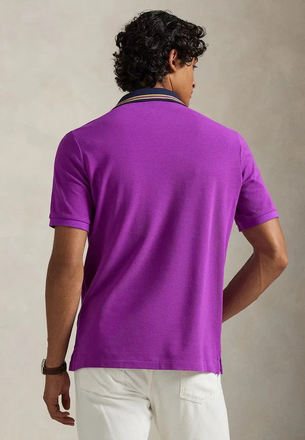 Классическая рубашка поло с гербом Polo Ralph Lauren, Purple Dawn — фото 3
