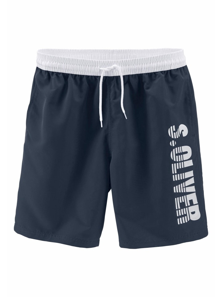 

s.Oliver Плавки темно-синего цвета (длинный размер