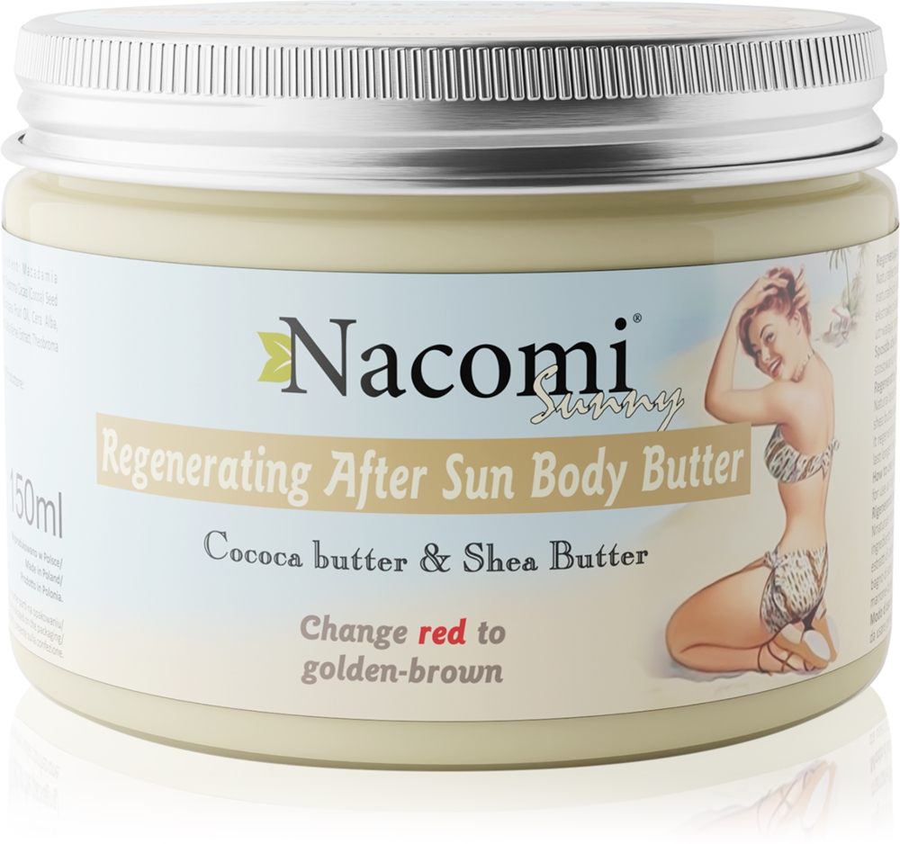 

Солнечное восстанавливающее масло для тела после загара Nacomi, 150 мл