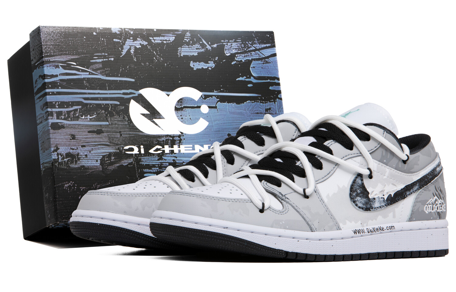 

Баскетбольные кроссовки Air 1 Vintage Men Low-Top White/Grey/Black Jordan, Белый, Баскетбольные кроссовки Air 1 Vintage Men Low-Top White/Grey/Black Jordan