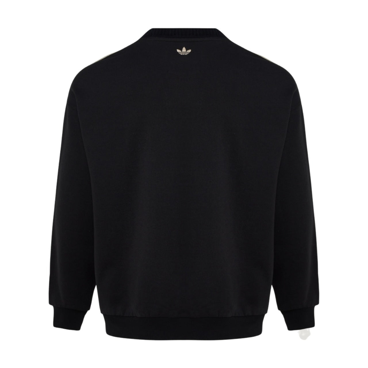 Свитер Adidas FW25 Crafted Crewneck Jumper, азиатский размер, цвет «черный» — фото 2