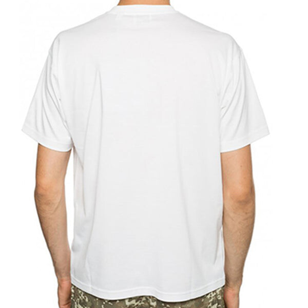 Футболка Burberry mens logo-printed exclusive logo loose short sleeve white, белый — фото 4