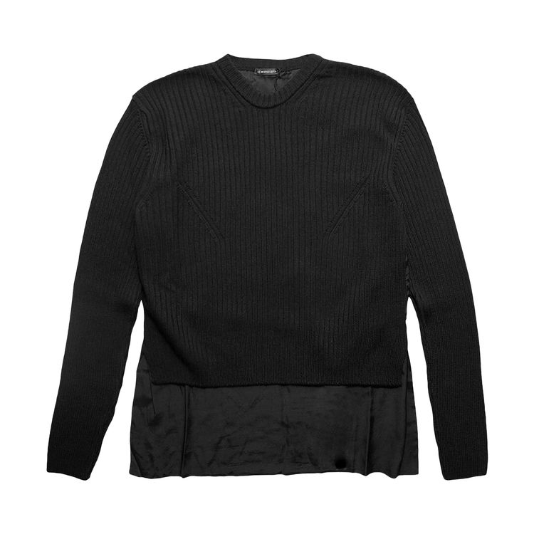 

Свитер Ann Demeulemeester Thorvald Darted Sweater 'Black', черный
