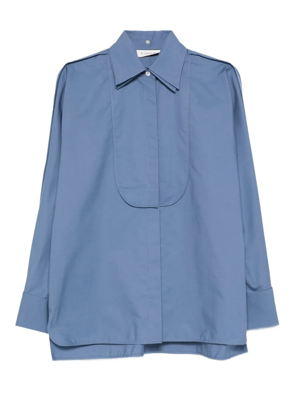 

Топ с манишкой Lanvin, синий