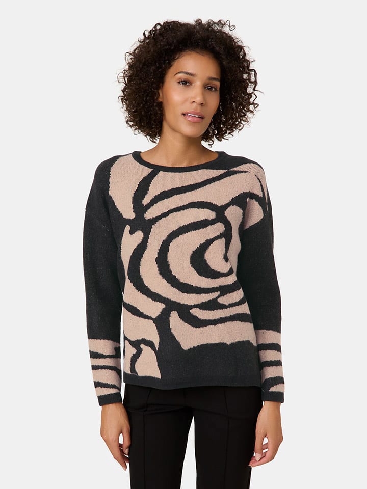 

Пуловер Gerry Weber, цвет schwarz/beige