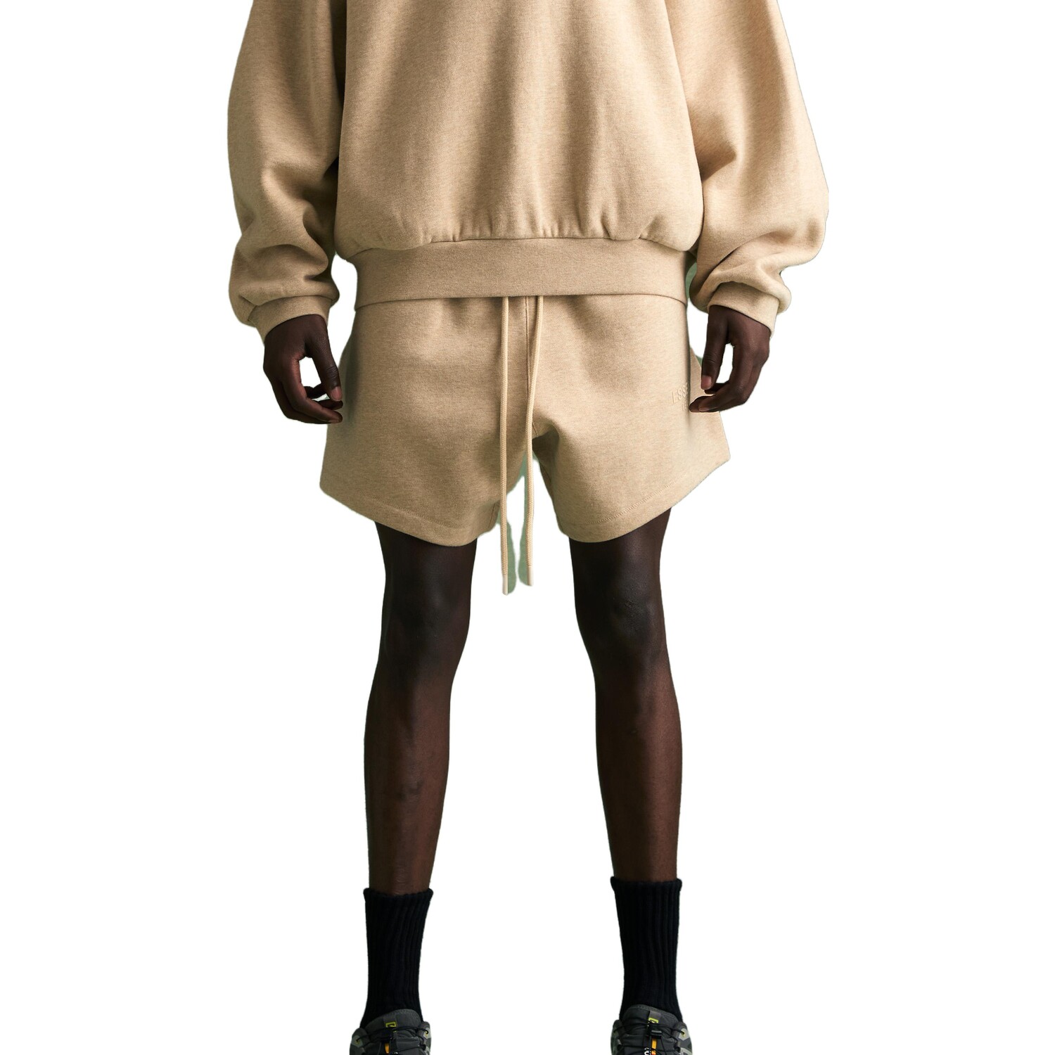 Свитшот Fear Of God Essentials, цвет Gold Heather — фото 4