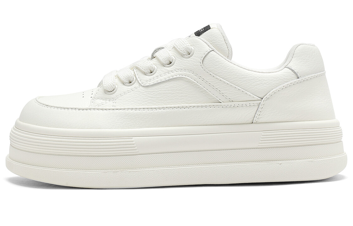 

Кроссовки CВ°BANNER Skateboard Shoes Women's Low-Top White, белый