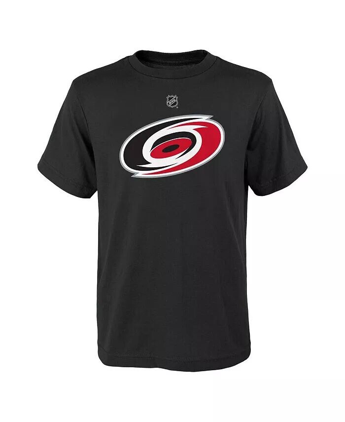 

Футболка с логотипом основной команды Carolina Hurricanes Black для больших мальчиков и девочек Outerstuff