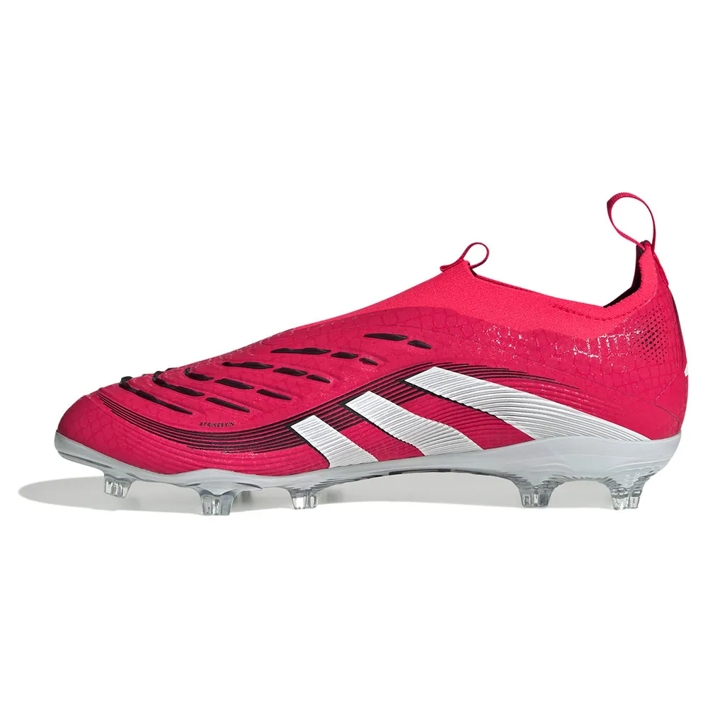 Футбольные бутсы adidas Predator Elite Laceless FG kids, красный — фото 3