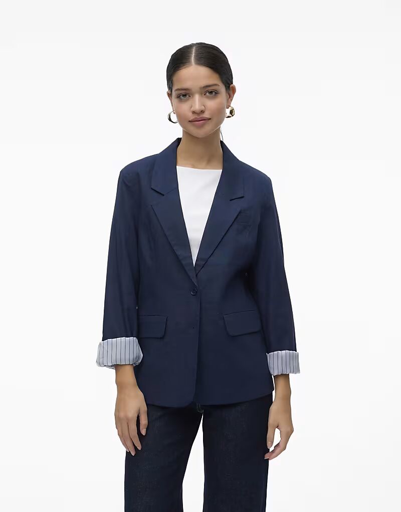 

Пиджак Vero Moda темно-синего цвета