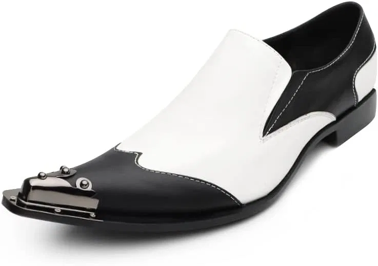 Туфли мужские кожаные с мыском, Oxfords, белые PUGHGAETZF
